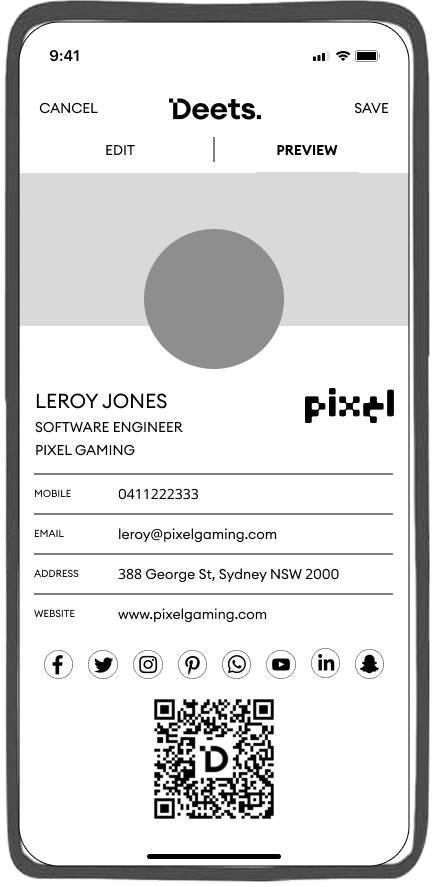 Wireframe 3